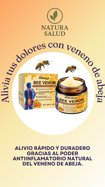Crema con Veneno de Abeja para el Cuidado de Articulaciones