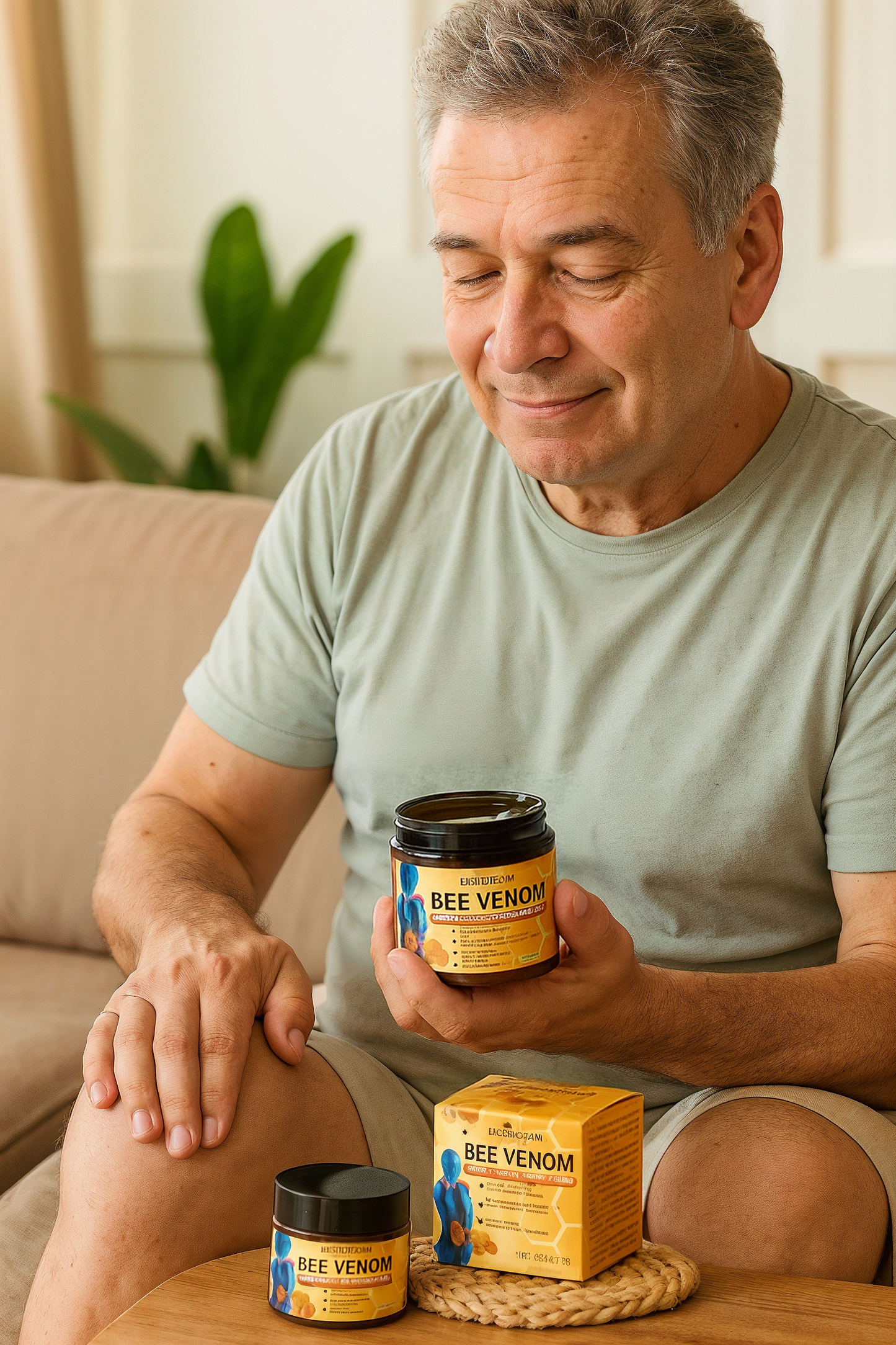 Crema con Veneno de Abeja para el Cuidado de Articulaciones
